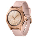 Samsung - Galaxy Watch Smartwatch 42mm Stainless Steel LTE SM-R815UZDAXAR GSM Unlocked - Rose Gold (Renewed)