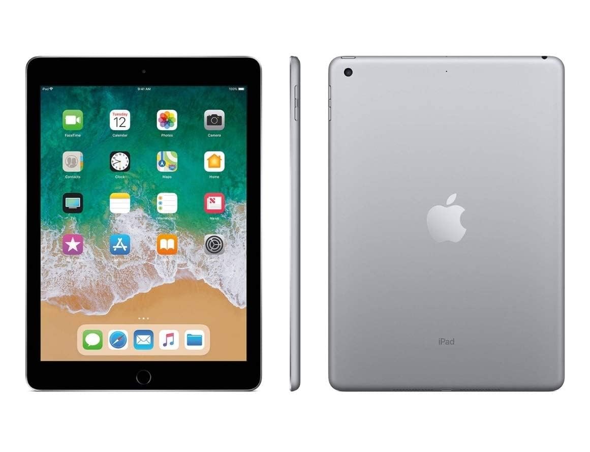2018 Apple iPad (WiFi+Cellular) 9.7" - 128GB - Space Gray - MR752LL/A