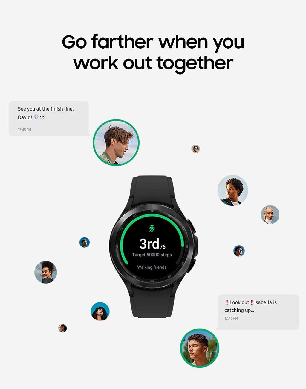 Samsung Galaxy Watch4 Classic 46mm 4G LTE Stainless Steel - Black - SM-R895UZKAXAA