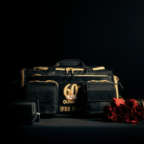 2024 Olympia 30L Perfect Duffle Bag Black Hexagon