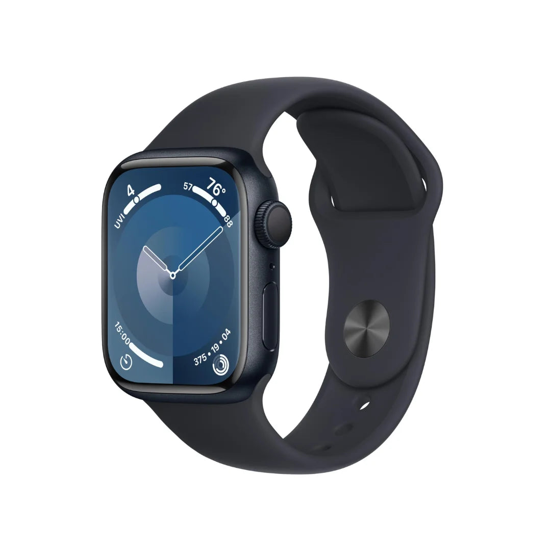 Apple Watch Series 9 [GPS, 41mm] - Midnight, Fitness Tracker, Blood Oxygen & ECG, Always-On Display - MR8X3LL/A