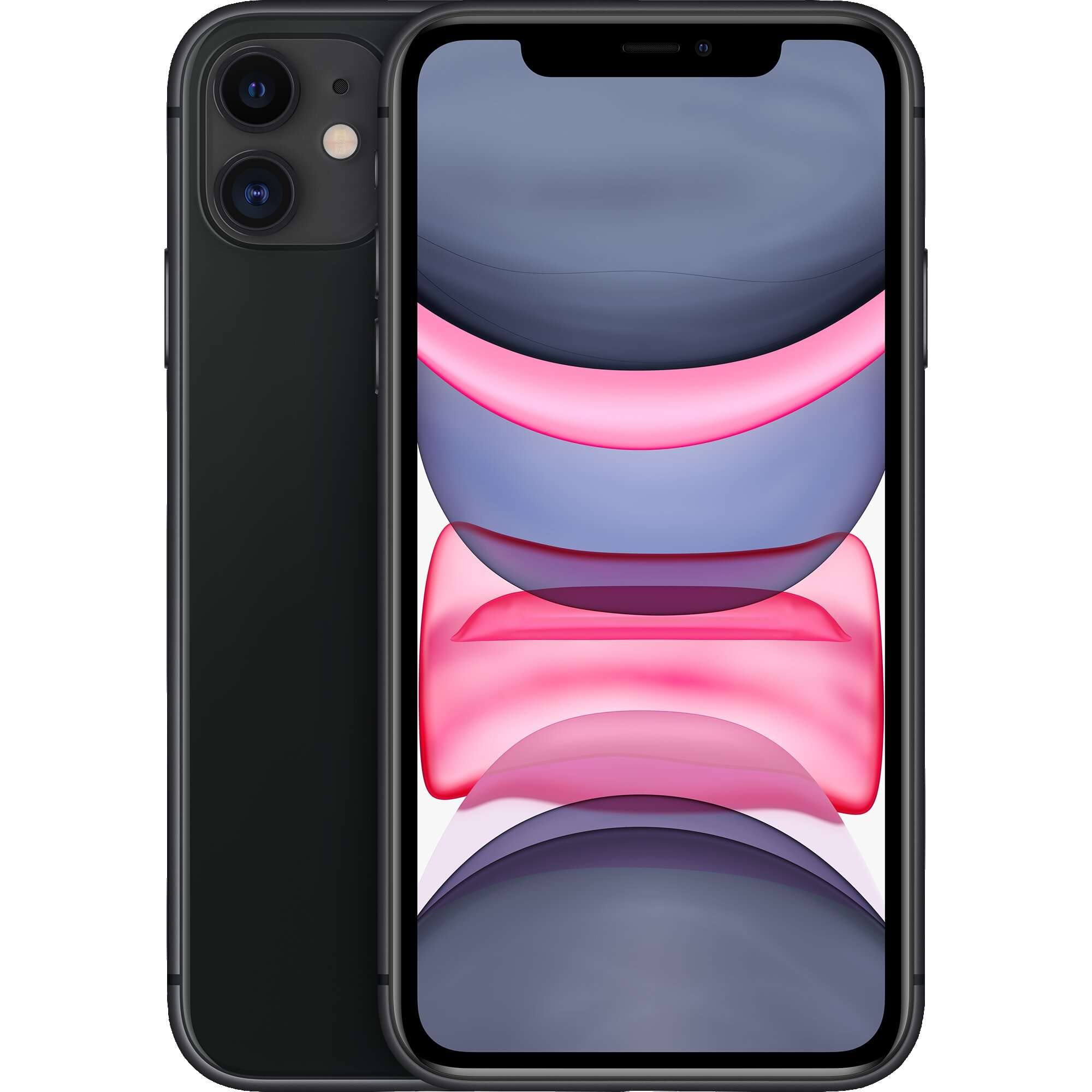 Unlocked - Apple iPhone 11, 256GB, Black - MWL12LL/A