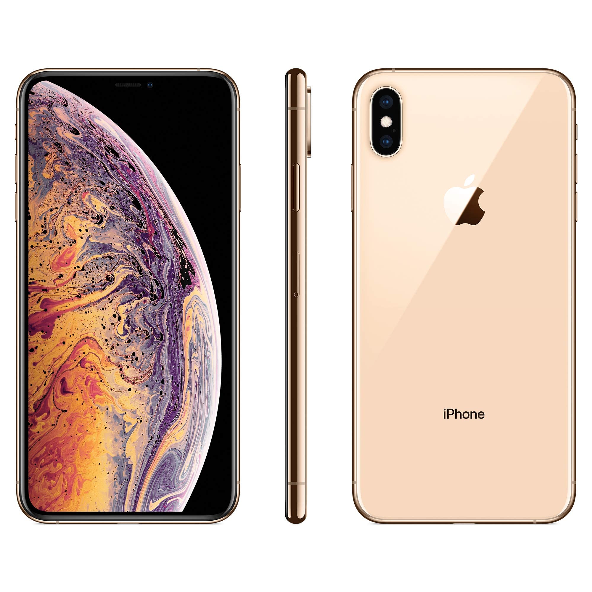 Verizon - Apple iPhone XS Max, US Version, 64GB, Gold - MT6H2LL/A