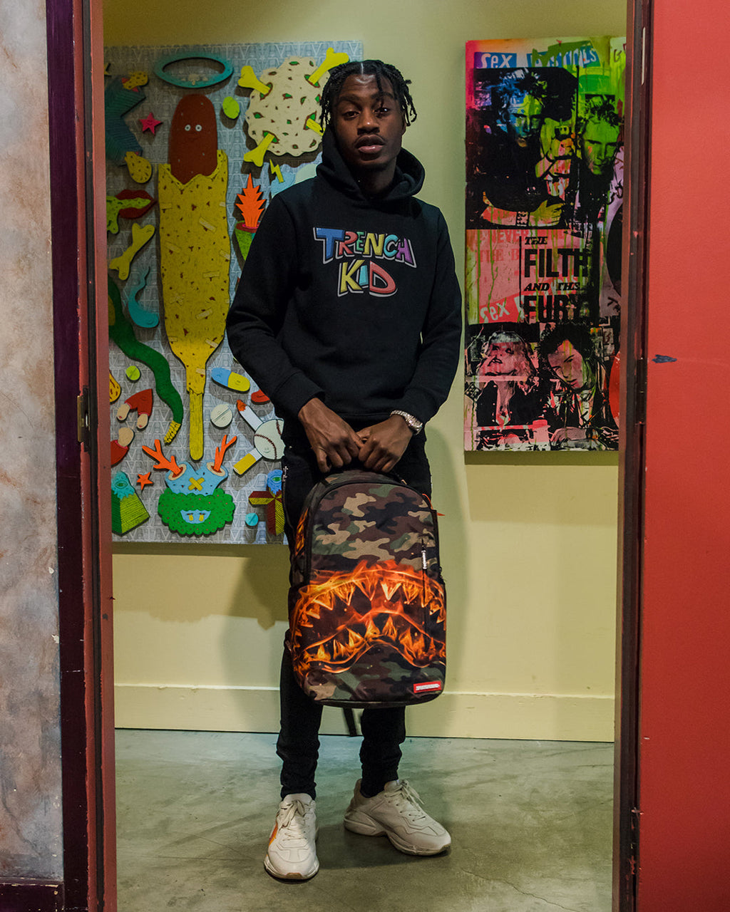THE LIL TJAY BURNER SHARK DLX BACKPACK