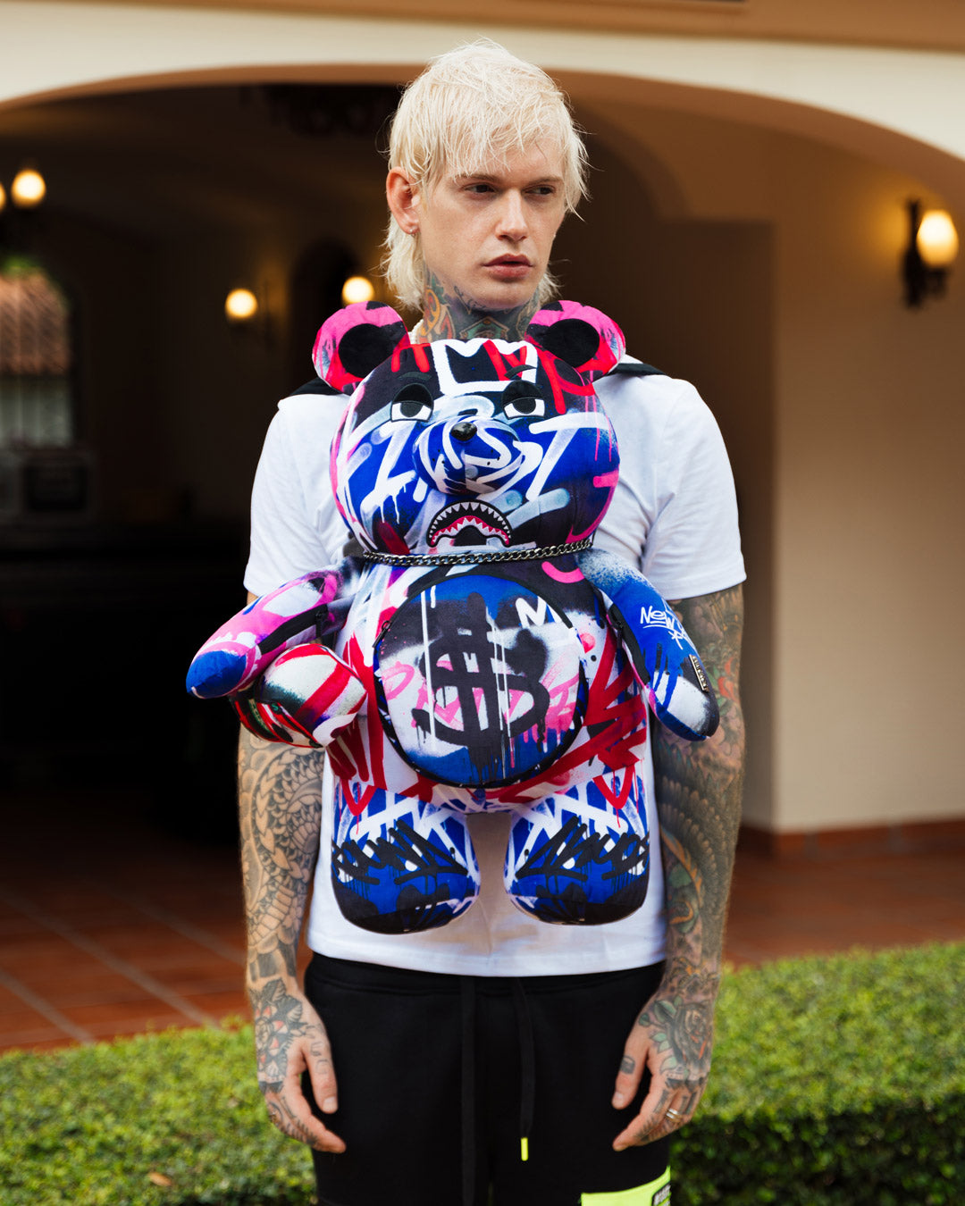 SHARK ATELIER MONEYBEAR TEDDYBEAR BACKPACK