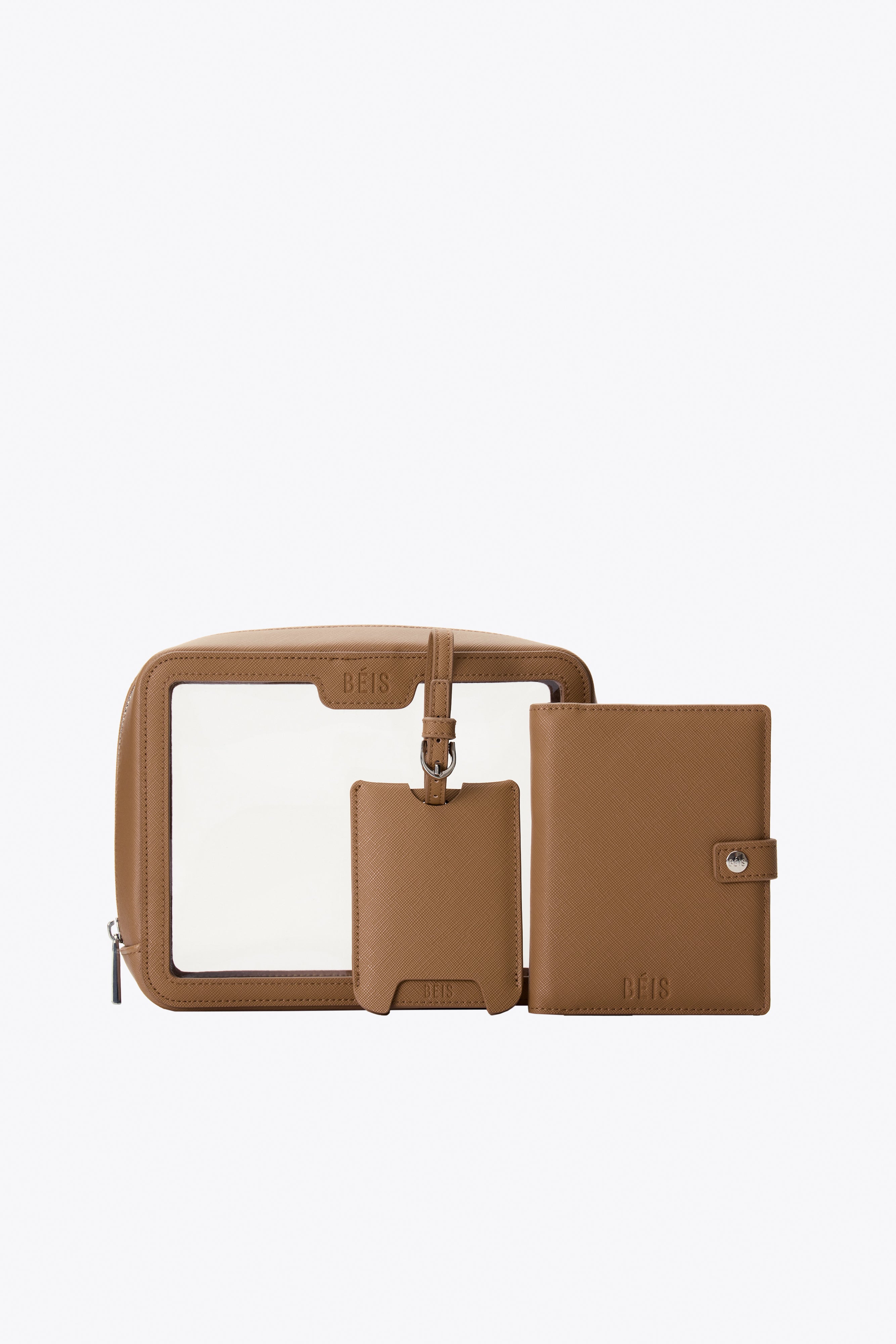 Resale The Passport & Luggage Tag Set in Camel
