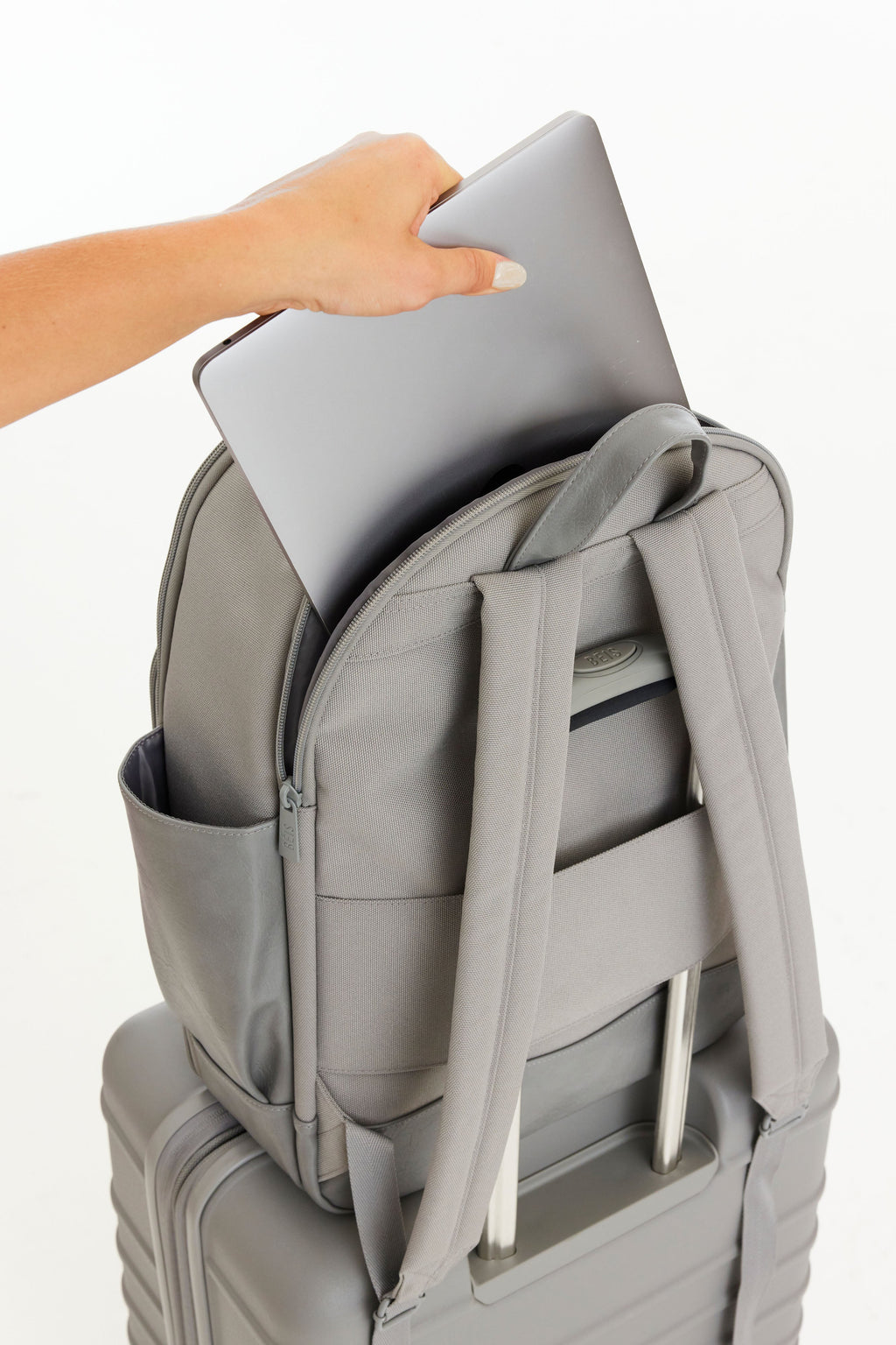 Resale The Travel Backpack in Grey