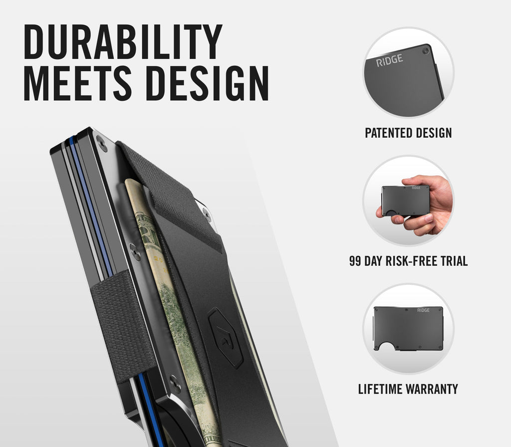 Ridge Wallet - Liberty Flames