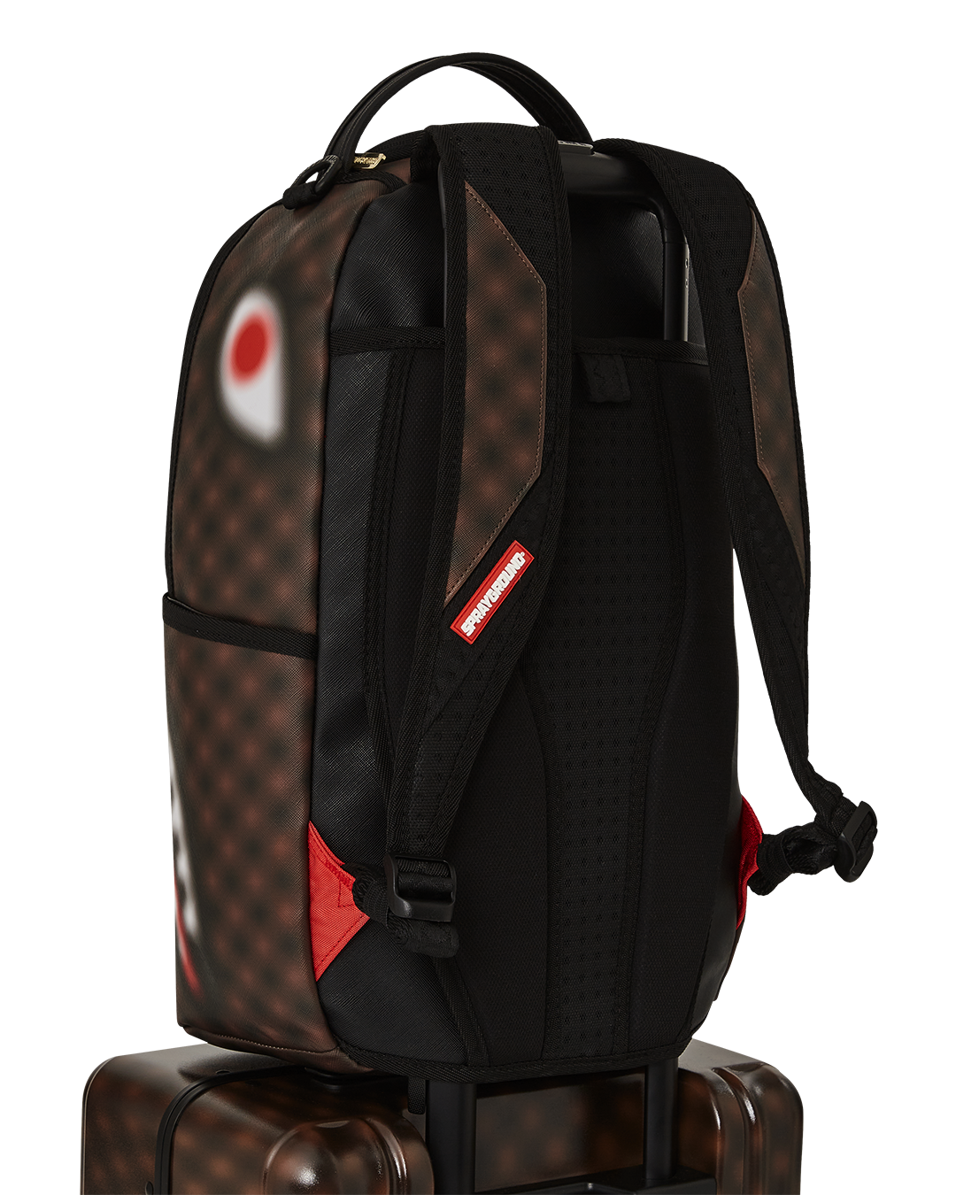 SHARKS IN PARIS BLUR EFFECT CARRY-ON LUGGAGE