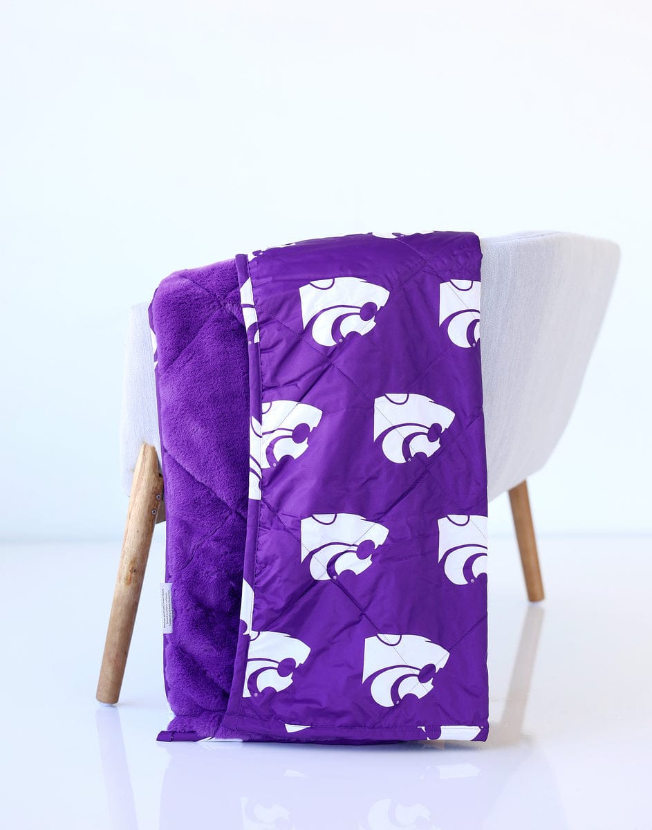 Kansas State Wildcats Hooded Stadium Blanket - Everywhere Blanket