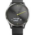 Garmin v?vomove HR Sport Hybrid Smartwatch ? Black ? 010-01850-11