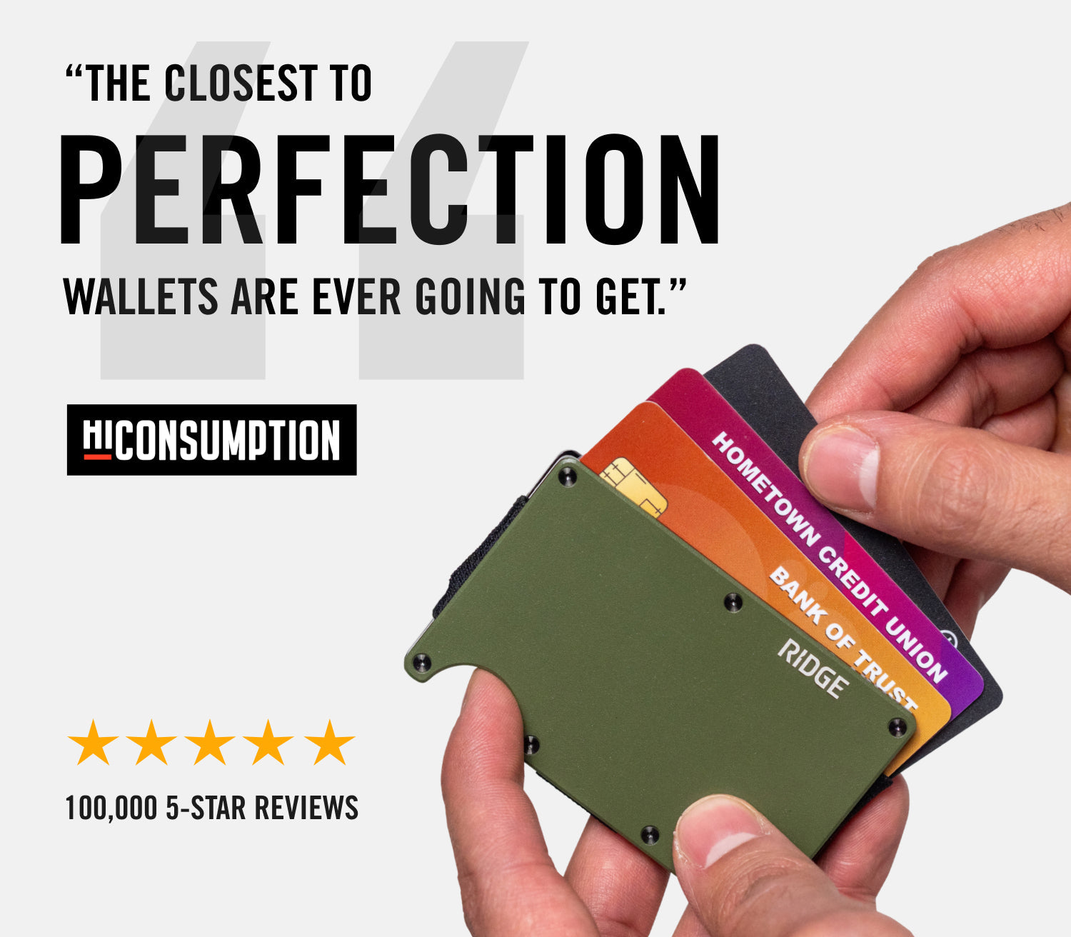 Ridge Wallet - Matte Black