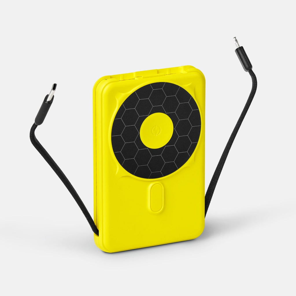 Magnetic Power Bank Bundle (3-Pack) - Hyper Lime