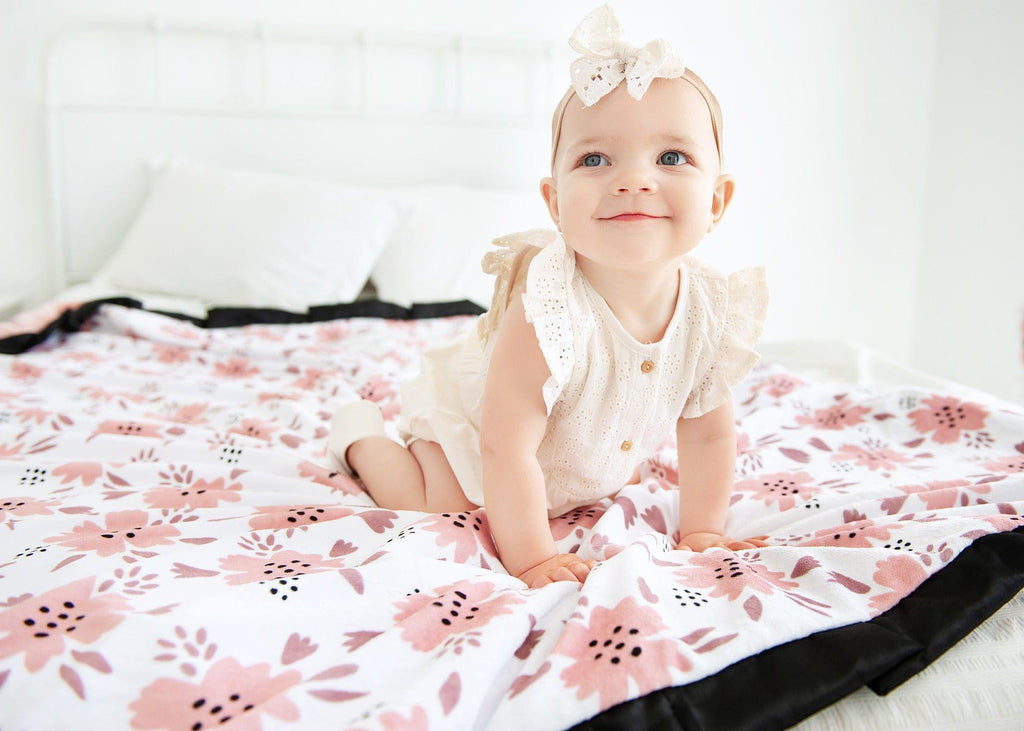 Apricot Blossom Blanket