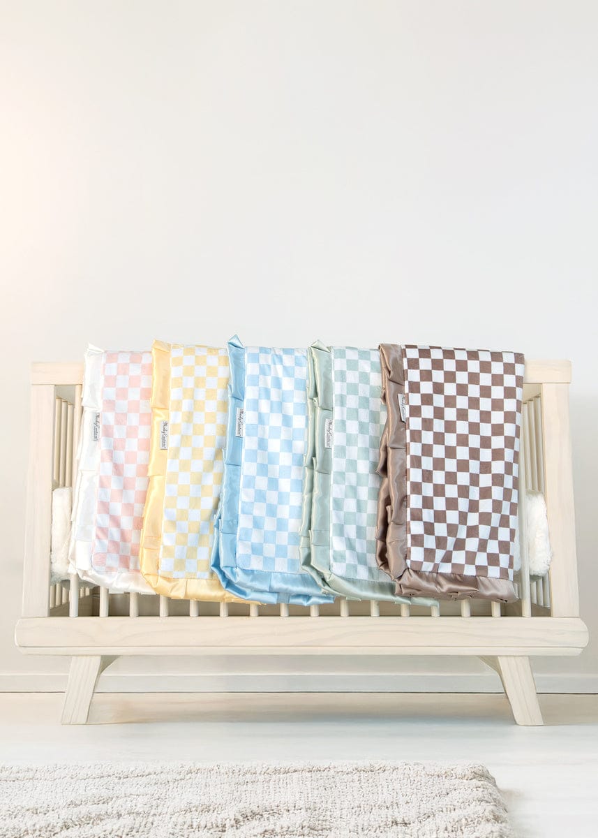 Checkered Blue Blanket
