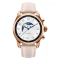 Montblanc Summit 2+ Plus Smartwatch - Golden Steel with Cream Leather Strap - MB-S2C19GVWQ