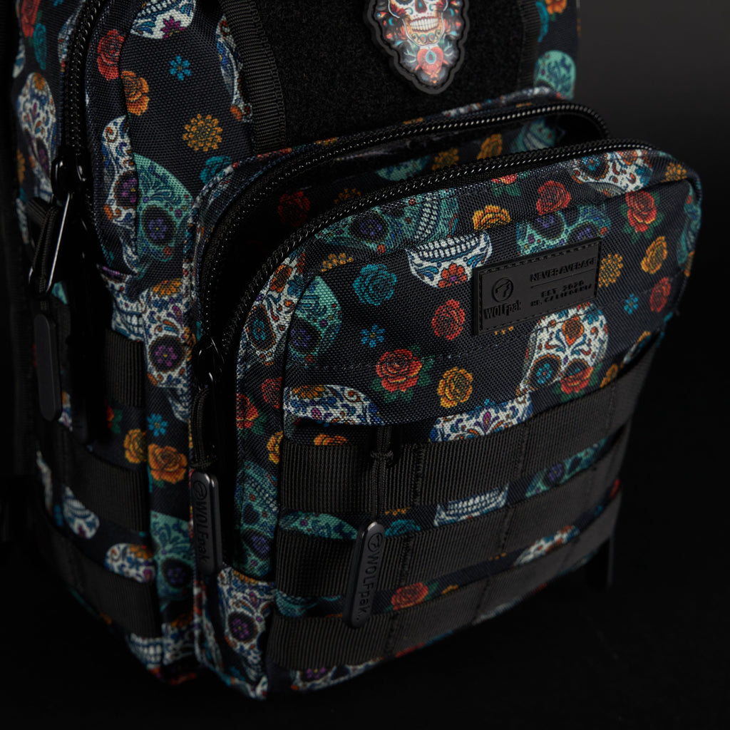 9L Tactical Sling Bag D¡a de Los Muertos