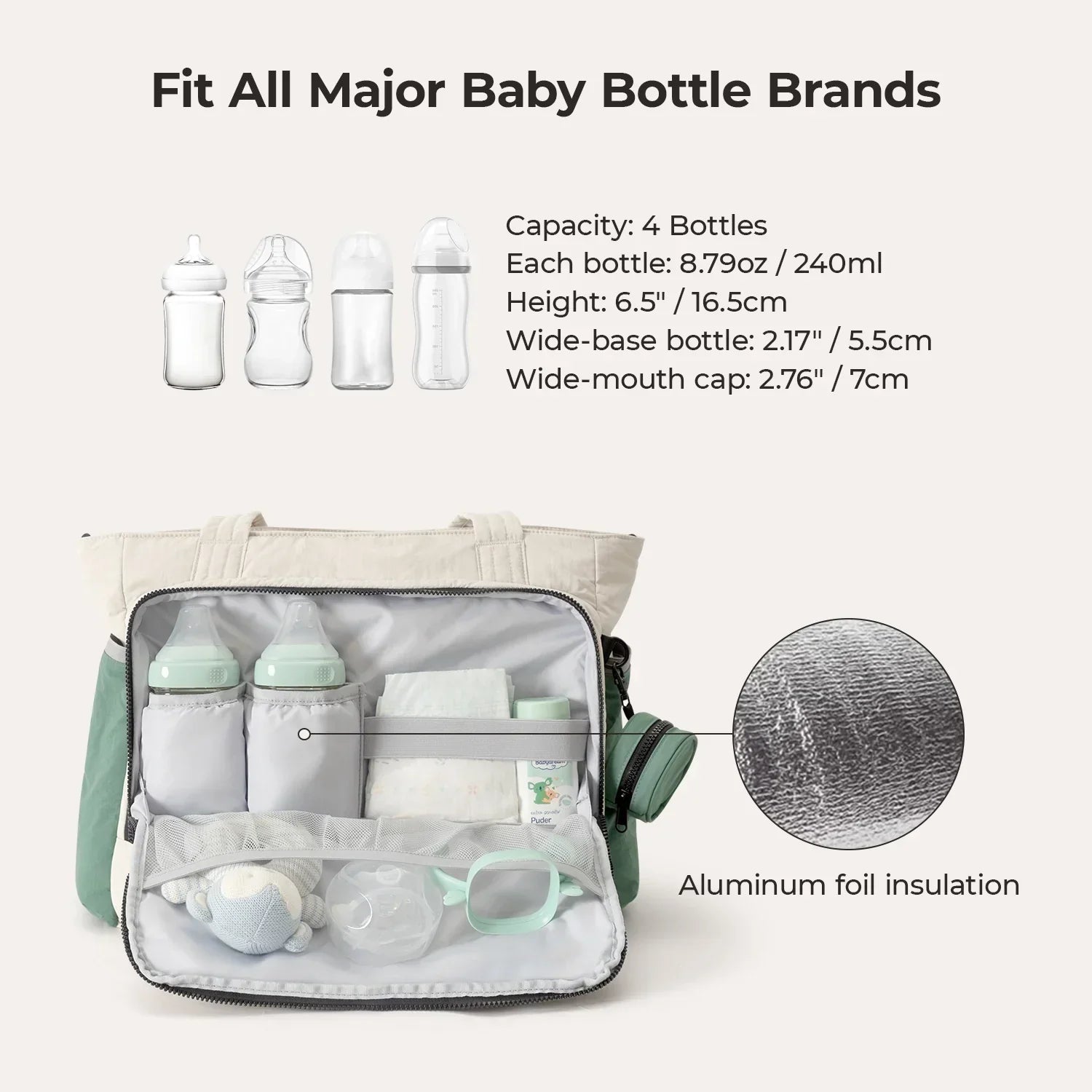 Paz 25L Diaper Tote