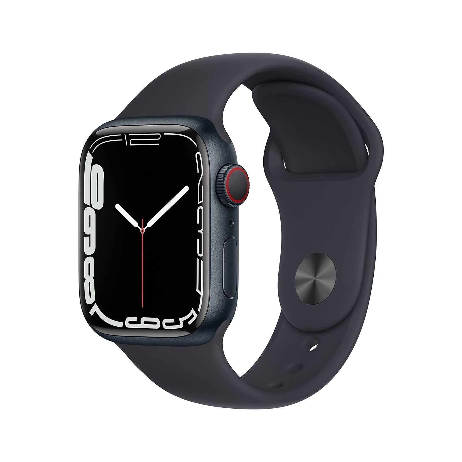 Apple Watch Series 7 GPS CEL 41MM - Midnight W/ Midnight Sport Band - MKH73LL/A