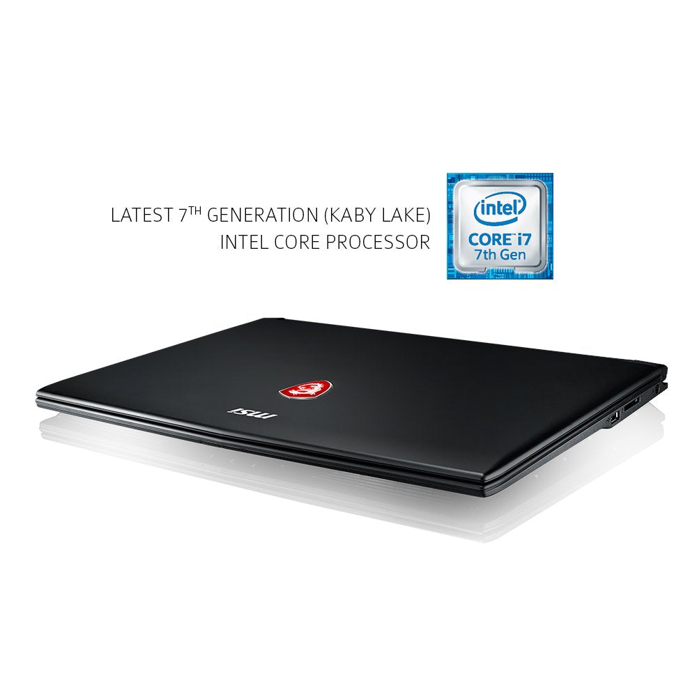 MSI GL62M 7REX-1896US 15.6" FHD- i7-7700HQ,  GTX 1050Ti, 8GB RAM, 128GB SSD + 1TB Hard Drive