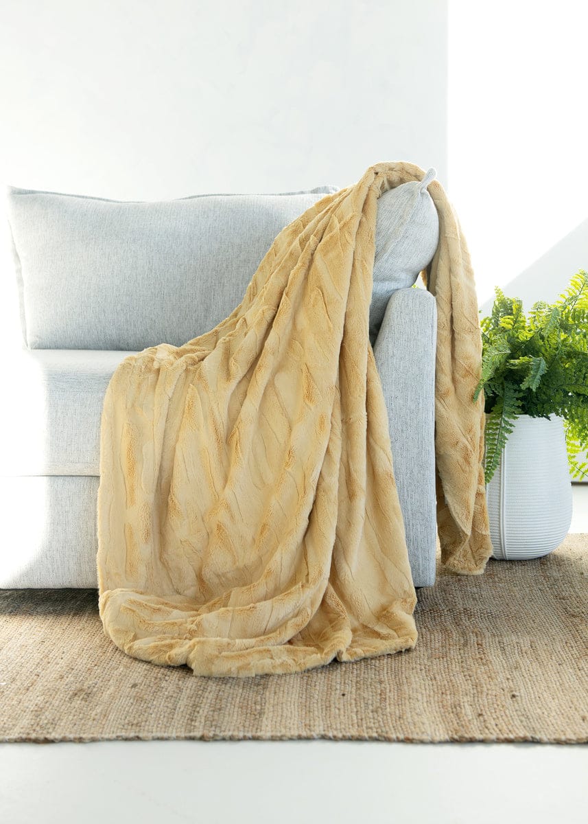 Sorbet Caramel Blanket - Final Sale