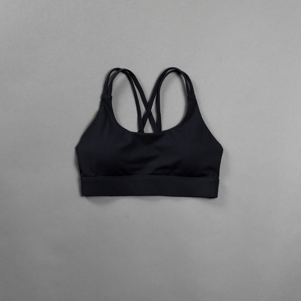 Alpha Black Classic Sports Bra (SALE)